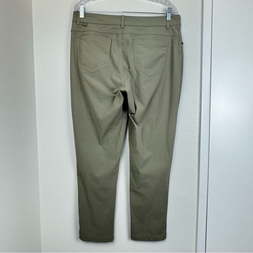 VRST Pants Mens 35x30 Beige Commuter 5 Pocket Flat Front Chino Trousers - Picture 2 of 6